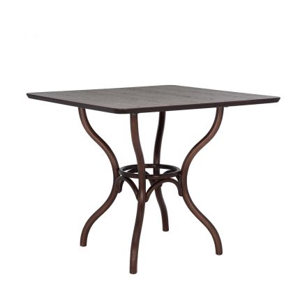 Стол Leset Тор квадратный, Тёмный орех Стол Leset Тор квадратный, Тёмный орех