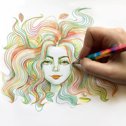 Карандаш с многоцветным грифелем ЮНЛАНДИЯ MAGIC, 1 шт., классические цвета, шестигранный, утолщенный грифель 5 мм, натуральное дерево,181789 Карандаш с многоцветным грифелем ЮНЛАНДИЯ MAGIC, 1 шт., классические цвета, шестигранный, утолщенный грифель 5 мм, натуральное дерево,181789