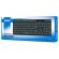 Клавиатура беспроводная SVEN KB-C2300W, USB, 104 клавиши, 2,4 GHz, черная, SV-021474