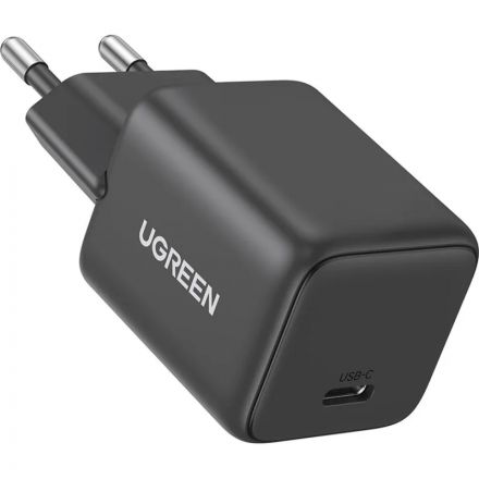 Зарядное устройство UGREEN сетевое X512 (55528) Mini 20W USB-C GaN EU серый
