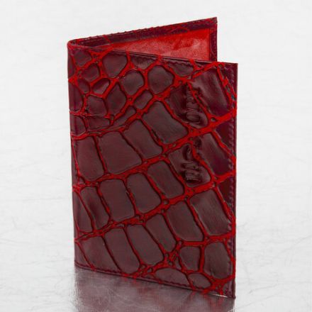 Обложка для паспорта натуральная кожа Croc, "PASSPORT", красная, BRAUBERG, 237180 Обложка для паспорта натуральная кожа Croc, "PASSPORT", красная, BRAUBERG, 237180