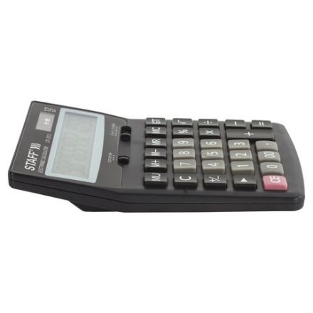 Калькулятор настольный STAFF STF-2512 (170х125 мм), 12 разрядов, двойное питание, 250136 Калькулятор настольный STAFF STF-2512 (170х125 мм), 12 разрядов, двойное питание, 250136