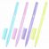 Ручка шариковая BRAUBERG SOFT TOUCH STICK "PASTEL" СИНЯЯ, мягкое покрытие, корпус ассорти, узел 0,7 мм, 143698
