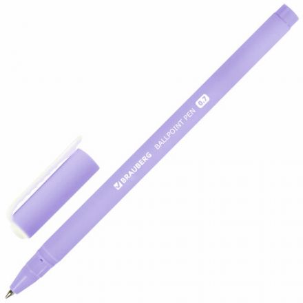 Ручка шариковая BRAUBERG SOFT TOUCH STICK "PASTEL" СИНЯЯ, мягкое покрытие, корпус ассорти, узел 0,7 мм, 143698 Ручка шариковая BRAUBERG SOFT TOUCH STICK "PASTEL" СИНЯЯ, мягкое покрытие, корпус ассорти, узел 0,7 мм, 143698