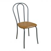 Стул для столовых UD_Вереск СМ7/6-05 карк сереб.металл, к/з бежевый К-009 Стул для столовых UD_Вереск СМ7/6-05 карк сереб.металл, к/з бежевый К-009