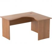 Стол эргономичный Easy One 22/22 правый (1400x1200x740мм) орех new
