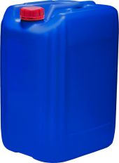 Канистра 31,5 л. синяя 330х280х422 штабелир. с пробкой