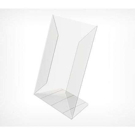 Ценникодержатель настольный для информации L-образный формата А5