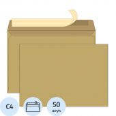 Конверт крафт С4 стрип Ecopost 229х324, 50шт/уп