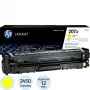 Картридж лазерный HP 207X W2212X жёлтый, повышенной ёмкости для LaserJet Pro M255/MFP M282