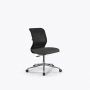 Кресло Sit 8 M4-9 - X2+Bahama /Uh00/Wh12(M01.B23.G18.W01) Черный-Тем.серый