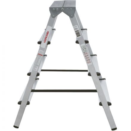 Стремянка ал. двухсторонняя Новая Высота NV 1120, 2х4 ступ. 80 мм 1120204 Стремянка ал. двухсторонняя Новая Высота NV 1120, 2х4 ступ. 80 мм 1120204