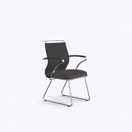 Кресло Sit Well M4-192K - Bahama /Ach46/Wm12/K15cF(F54) Темно-серый