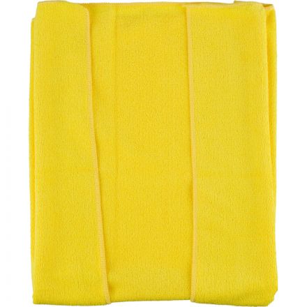 Тряпка для пола из микрофибры универсальная 220г/м2 50х80см желтая