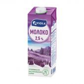 Молоко Viola UHT 2,5%, 1кг