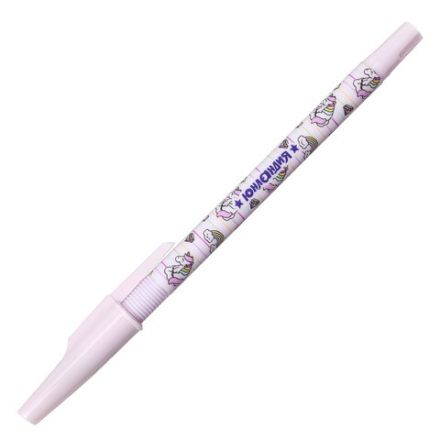 Ручка шариковая ЮНЛАНДИЯ "UNICORN", синяя, SOFT TOUCH покрытие, узел 0,7 мм, линия письма 0,35 мм, 143726 Ручка шариковая ЮНЛАНДИЯ "UNICORN", синяя, SOFT TOUCH покрытие, узел 0,7 мм, линия письма 0,35 мм, 143726