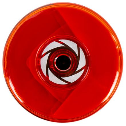 Точилка электрическая BRAUBERG DOUBLE BLADE RED, двойное лезвие, питание от 2 батареек АА, 271338