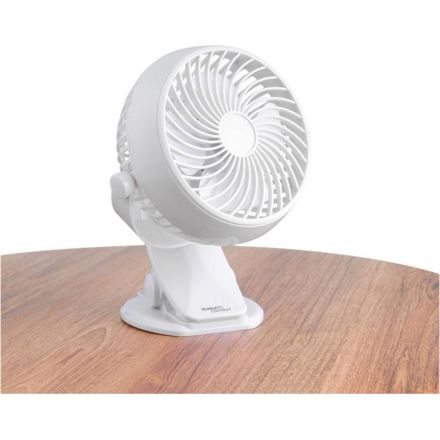 Вентилятор SCARLETT SC-DF111S98, 3.2Вт, 10см, USB, настольный, белый