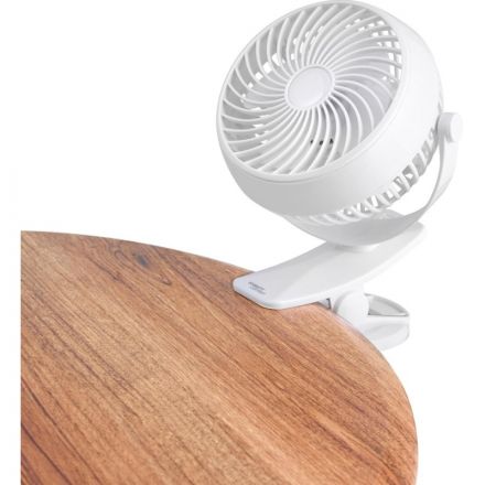 Вентилятор SCARLETT SC-DF111S98, 3.2Вт, 10см, USB, настольный, белый