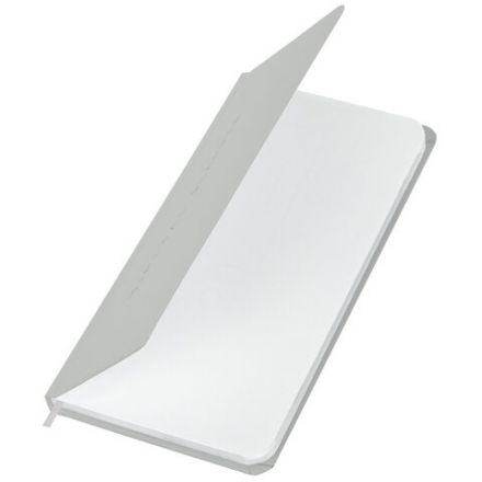 Еженедельник недатированный с резинкой 171х93 мм, BRAUBERG, твердый, 64 л., "Minimal", серый, 116311