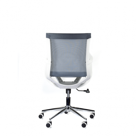 Кресло М-805 Йота/Yota white PL TC-12 (голубой) Кресло М-805 Йота/Yota white PL TC-12 (голубой)