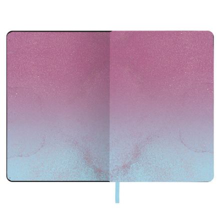 Блокнот А5 (143x210 мм), BRAUBERG VISTA "Marble", под кожу, гибкий, 80 л., 112063