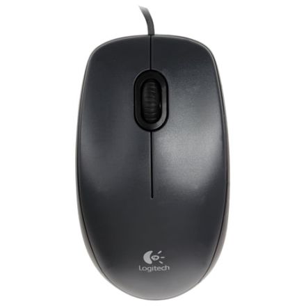 Мышь проводная LOGITECH M100, USB, 2 кнопки + 1 колесо-кнопка, оптическая, черно-серая Мышь проводная LOGITECH M100, USB, 2 кнопки + 1 колесо-кнопка, оптическая, черно-серая