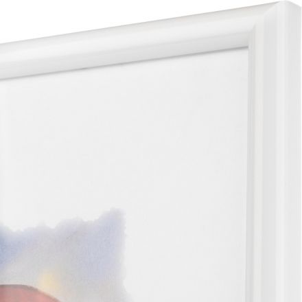 Рамка Зебра А3 30х40 см пластиковый багет 19 мм белая