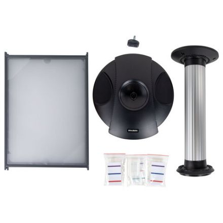 Демосистема настольная на 30 панелей, с 30 серыми панелями А4, вращающаяся, BRAUBERG, 231237 Демосистема настольная на 30 панелей, с 30 серыми панелями А4, вращающаяся, BRAUBERG, 231237