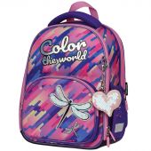 Ранец Berlingo Profi "Color the world" 36*28*14см, 2 отделения, 4 кармана, анатомическая спинка Ранец Berlingo Profi "Color the world" 36*28*14см, 2 отделения, 4 кармана, анатомическая спинка