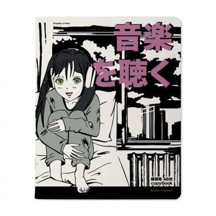 Тетрадь общая А5,48л,клетка,скреп,MANGA ANIME.CITY,5шт/уп,7-48-1245/5