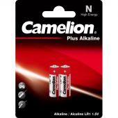 Батарейка Camelion LR1 Plus Alkaline BL-2 (LR1-BP2, батарейка,1.5В)(2шт/уп) Батарейка Camelion LR1 Plus Alkaline BL-2 (LR1-BP2, батарейка,1.5В)(2шт/уп)