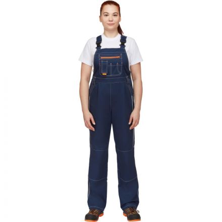 Полукомбинезон жен. л34-ПК син/вас (р.48-50) 158-164 (мод.ПОЛ226)