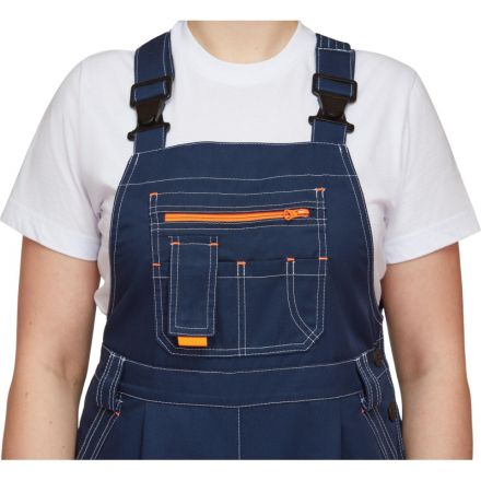 Полукомбинезон жен. л34-ПК син/вас (р.48-50) 158-164 (мод.ПОЛ226)