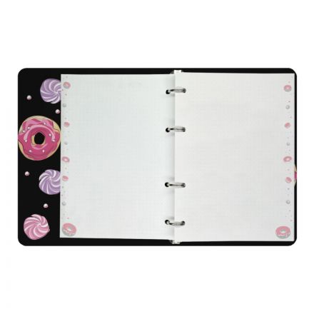 Тетрадь со сменным блоком на кольцах А5 80л,СЛАДКОЕ НАСТР. ДОНАТ7-80-631/12 Тетрадь со сменным блоком на кольцах А5 80л,СЛАДКОЕ НАСТР. ДОНАТ7-80-631/12