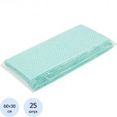 Салфетки хозяйственные SYR нетканое полотно 30х60см 25шт/уп зеленые 993499 Салфетки хозяйственные SYR нетканое полотно 30х60см 25шт/уп зеленые 993499
