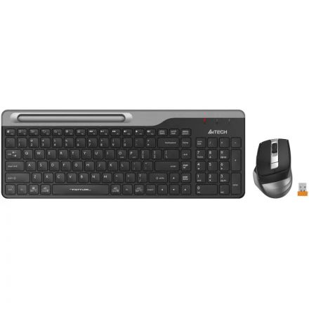Набор клавиатура+мышь A4Tech Fstyler (FB2535C SMOKY GREY)клав,мышь:черн/сер Набор клавиатура+мышь A4Tech Fstyler (FB2535C SMOKY GREY)клав,мышь:черн/сер