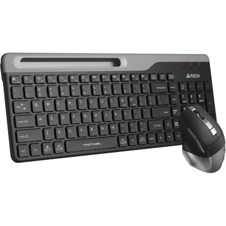 Набор клавиатура+мышь A4Tech Fstyler (FB2535C SMOKY GREY)клав,мышь:черн/сер Набор клавиатура+мышь A4Tech Fstyler (FB2535C SMOKY GREY)клав,мышь:черн/сер