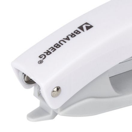 Степлер №10 BRAUBERG "Original", до 12 листов, с антистеплером, белый, 227769 Степлер №10 BRAUBERG "Original", до 12 листов, с антистеплером, белый, 227769