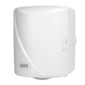 Диспенсер для полотенец с центральной вытяжкой LAIMA PROFESSIONAL ORIGINAL (Система М1/M2), белый, ABS-пластик, 605763 Диспенсер для полотенец с центральной вытяжкой LAIMA PROFESSIONAL ORIGINAL (Система М1/M2), белый, ABS-пластик, 605763