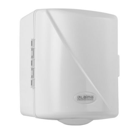 Диспенсер для полотенец с центральной вытяжкой LAIMA PROFESSIONAL ORIGINAL (Система М1/M2), белый, ABS-пластик, 605763 Диспенсер для полотенец с центральной вытяжкой LAIMA PROFESSIONAL ORIGINAL (Система М1/M2), белый, ABS-пластик, 605763
