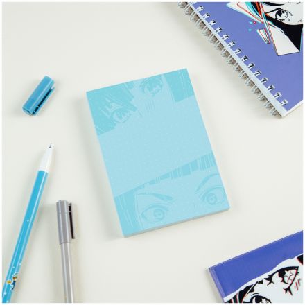 Блок для записей MESHU "Kawaii", 8,8*12,5*1,1см, 100л., на склейке Блок для записей MESHU "Kawaii", 8,8*12,5*1,1см, 100л., на склейке