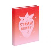 Тетрадь на кольцах А5, 240л., BG "Strawberry", матовая ламинация Тетрадь на кольцах А5, 240л., BG "Strawberry", матовая ламинация