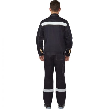 Костюм рабочий летний муж л44-КПК т.син/беж (р.48-50) 182-188 (Троя)