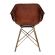 Кресло Secret de Maison Имес Булл/Eames Bull (мод. M-17668) металл/кожа буйвола, 61х49х80см, античная медь/коричневый