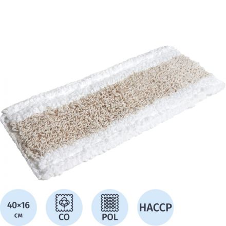 Насадка МОП микроволокно Росмоп 40x15,5 DMK-40-01