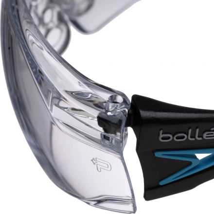 Очки открытые Bolle RUSH+, clear, синие дужки PLATINUM (RUSHPPSIB)