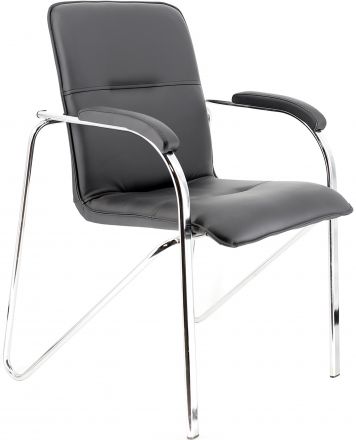 Кресло Everprof Samba CF Экокожа Черный