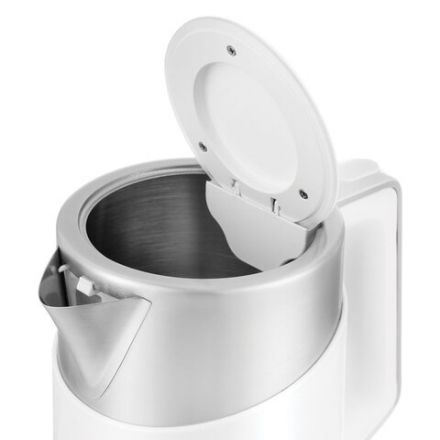 Чайник KITFORT КТ-660-1, 1,7 л, 2200 Вт, закрытый нагревательный элемент, ТЕРМОРЕГУЛЯТОР, двойные стенки, белый Чайник KITFORT КТ-660-1, 1,7 л, 2200 Вт, закрытый нагревательный элемент, ТЕРМОРЕГУЛЯТОР, двойные стенки, белый