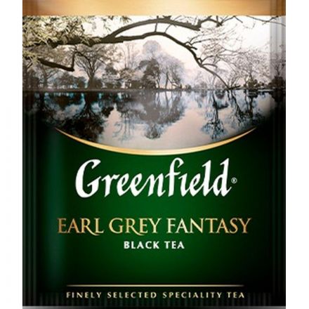 Чай Greenfield Earl Grey Fantasy черный с бергамотом 25 пакетиков Чай Greenfield Earl Grey Fantasy черный с бергамотом 25 пакетиков